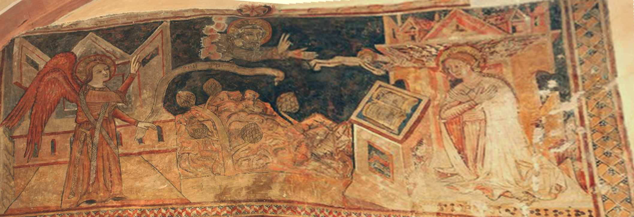 фрески в горянській ротонді Ужгород